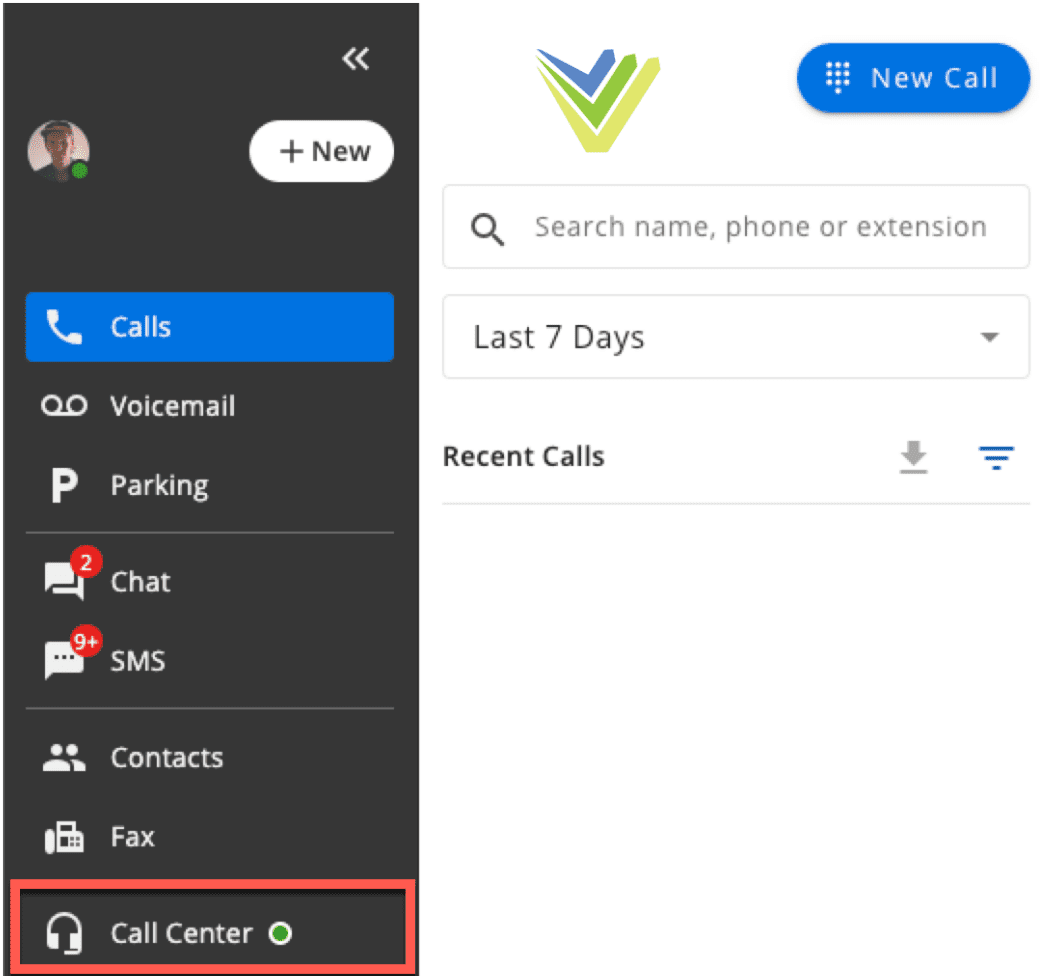 Call Center Queue Screen Call Center Agent | VisionQuest Technology