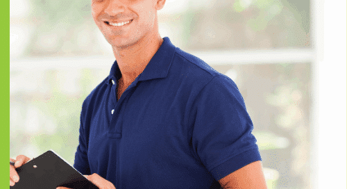 Technician installing POTS replacement equipment during AT&T POTS Shutdown 2025 transition